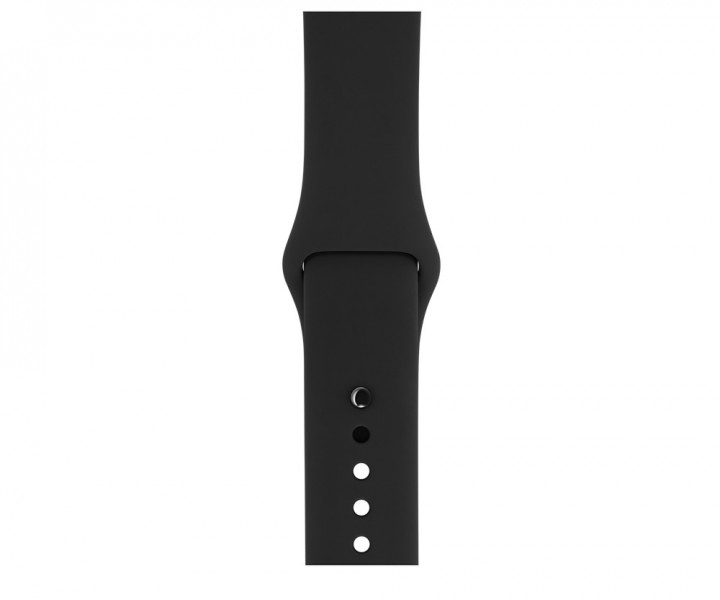 Apple Watch Series 1 42mm Space Gray Aluminum Case with Black Sport Band (MP032)